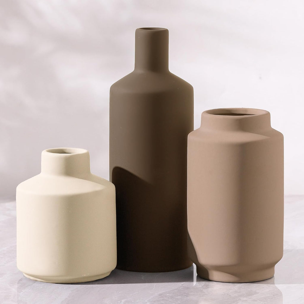The Ceramic Vase Set of 3